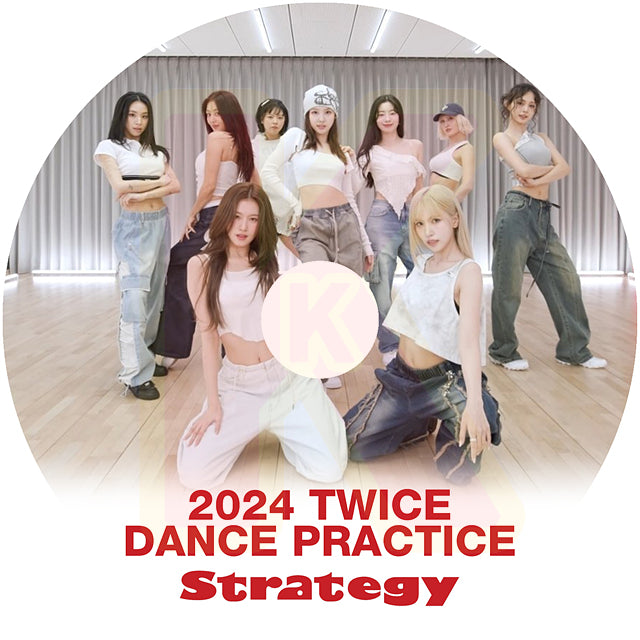 K-POP DVD TWICE 2024 2nd DANCE PRACTICE - Strategy / ONE SPARK 他 -トゥワイス KPOP DVD