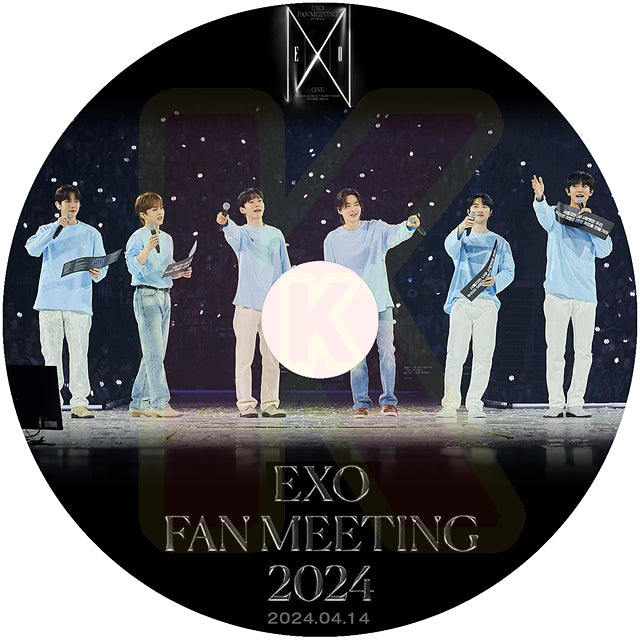 K-POP DVD EXO 2024 FAN MEETING ONE 2024.04.14 日本語字幕あり EXO エクソ KPOP DVD