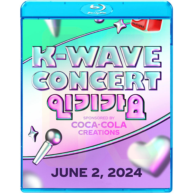 Blu-ray 2024 人気歌謡 K-WAVE CONCERT 2024.06.02 - aespa ATEEZ Newjeans TWS ILLIT ITZY Kep1er ZB1 STRAY KIDS 他 - 音楽番組収録DVD CON KPOP ブルーレイ