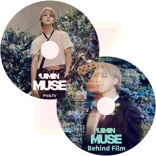 K-POP DVD バンタン JIMIN 2024 PV&TV + 'MUSE' BEHIND FILM 2枚SET ジミン BANGTAN KPOP DVD