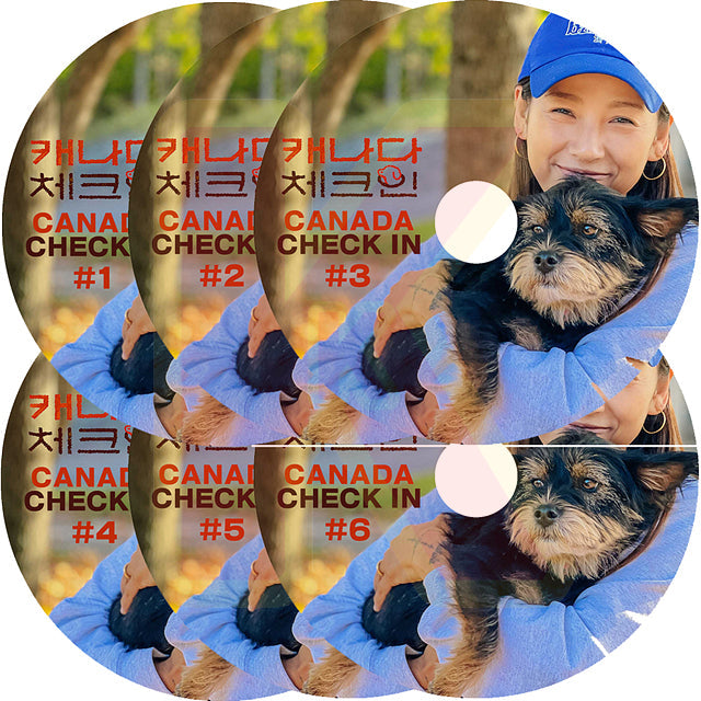 K-POP DVD CANADA CHECK IN 6枚SET 日本語字幕あり LeeHyori イヒョリ KPOP DVD