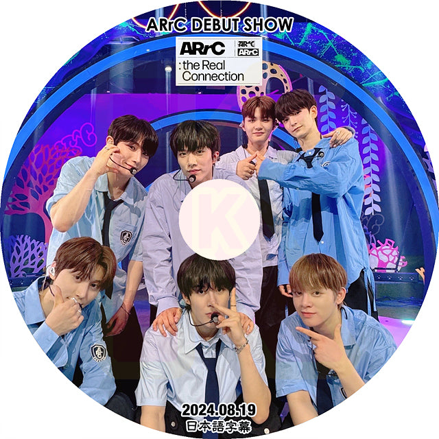 K-POP DVD ARrC DEBUT SHOW 2024.08.19 日本語字幕あり アーク チェハン ドハ ヒョンミン ジビン キエン リオト ジウ KPOP DVD