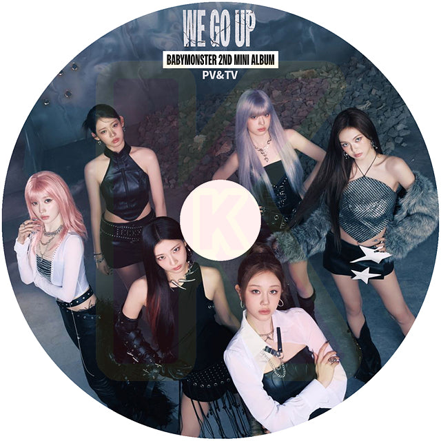 K-POP DVD BABYMONSTER 2025 2nd PV/TV - WE GO UP / HOT SAUCE / DRIP / CLIK CLAK / FOREVER / SHEESH / BATTER UP 他 - ベイビーモンスター KPOP DVD