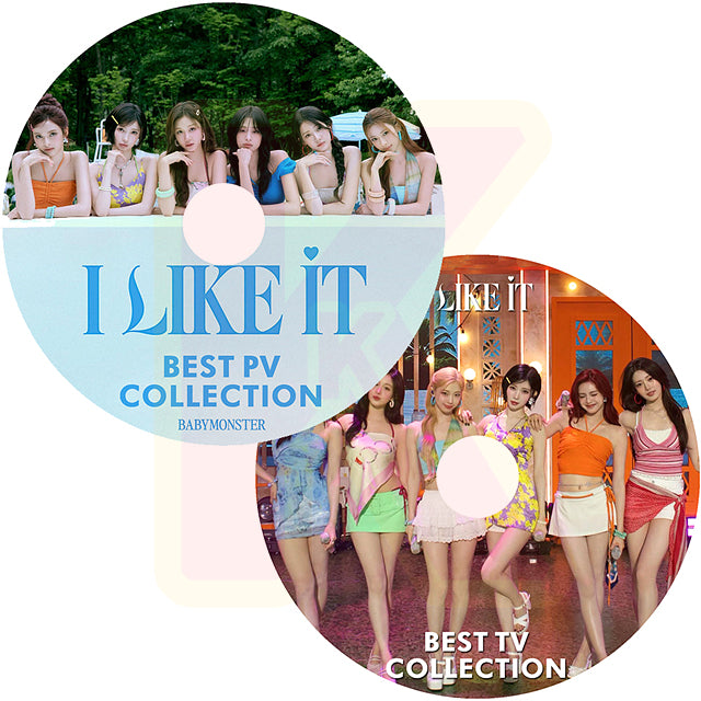 K-POP DVD BABYMONSTER 2026 2nd Ver.2 BEST PV / TV 2 枚SET - I LIKE IT / SUGAR HONEY ICE TEA / CHOOM / WE GO UP / HOT SAUCE / DRIP 他 - ベイビーモンスター KPOP DVD