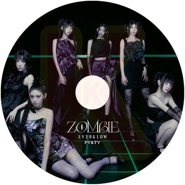 K-POP DVD Everglow 2024 PV/TV - ZOMBIE SLAY Pirate FIRST LA DI DA DUN DUN Adios Bon Bon Chocolat - Everglow エバーグロウ KPOP DVD