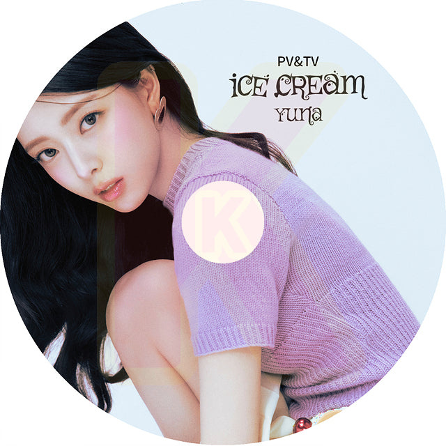 K-POP DVD ITZY YUNA 2026 PV/TV - Ice Cream - イッジ ユナ KPOP DVD