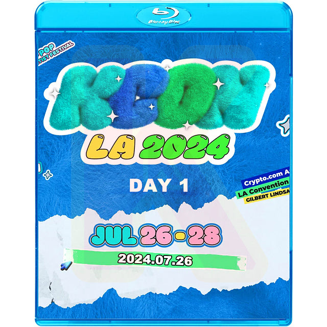 Blu-ray KCON 2024 IN LA 1DAY 2024.07.26 - BOYNEXTDOOR / Kep1er / ZEROBASEONE / Shinee TAEMIN 他 - CON KPOP ブルーレイ
