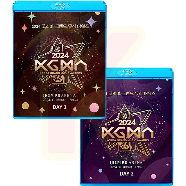 Blu-ray 2024 KGMA (KOREA GRAND MUSIC AWARDS) DAY1-2 2枚Set 2024.11.16/17 CON KPOP ブルーレイ
