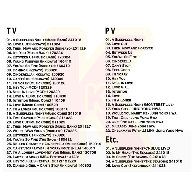 Blu-ray CNBLUE 2024 SPECIAL EDITION - A Sleepless Night 他 - シーエヌブルー Jung Yong Hwa ジョンヨンファ カンミンヒョク イジョンシン KPOP ブルーレイ