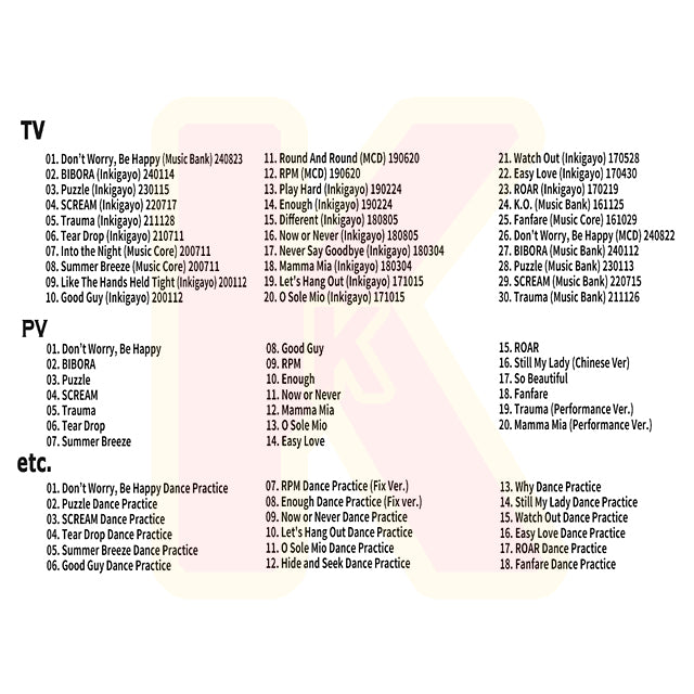 Blu-ray SF9 2024 2nd SPECIAL EDITION - Don't Worry, Be Happy BIBORA 他 - K-POP ブルーレイ