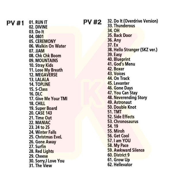 Blu-ray Stray Kids 2026 BEST PV - RUN IT / Do It / DIVINE / CEREMONY / Walkin On Water / JJAM / Chk Chk Boom 他 - ストレイキッズ KPOP ブルーレイ