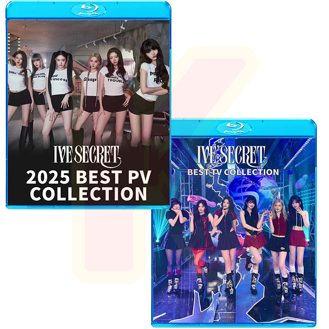 Blu-ray IVE 2025 BEST COLLECTION 2枚セット - XOXZ / ATTITUDE / REBEL HEART / HEYA / After LIKE / LOVE DIVE 他 - アイヴ アイブ ブルーレイ