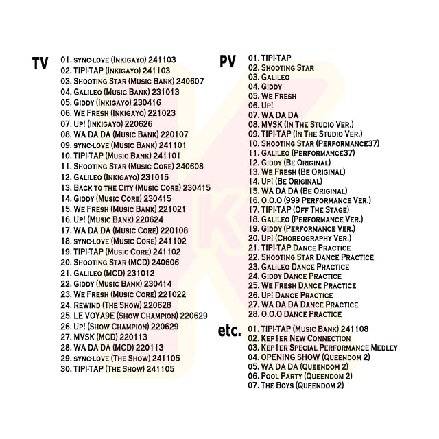 Blu-ray Kep1er 2024 2nd SPECIAL EDITION - TIPI-TAP 他 - ケプラー チェヒョン ヒュニンバヒエ ユジン ダヨン ヨンウン ひかる シャオティン ブルーレイ