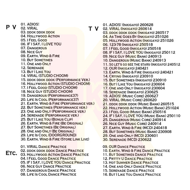 Blu-ray BOYNEXTDOOR 2026 2nd SPECIAL EDITION - ADIOS / VIRAL / ddok ddok / Hollywood Action / I Feel Good 他 - ボーイネクストドア KPOP ブルーレイ