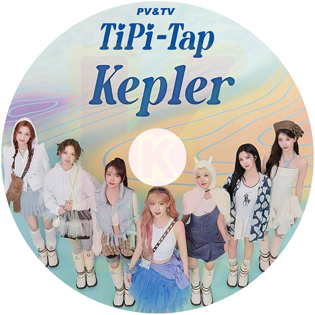 K-POP DVD Kep1er 2024 2nd PV/TV - TIPI-TAP Shooting Star Galileo Giddy We Fresh UP! WA DA DA 他 - Kep1er ケプラー Girls Planet 999 KPOP DVD