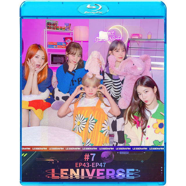 Blu-ray LE SSERAFIM LENIVERSE #7 EP43-EP47 日本語字幕あり ル セラフィム LESSERAFIM K-POP ブルーレイ
