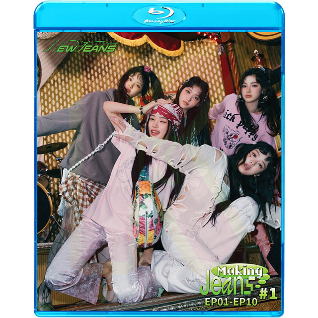 Blu-ray NewJeans Making Jeans #1 EP01-EP10 日本語字幕あり NewJeans ニュージーンズ 韓国番組 ブルーレイ