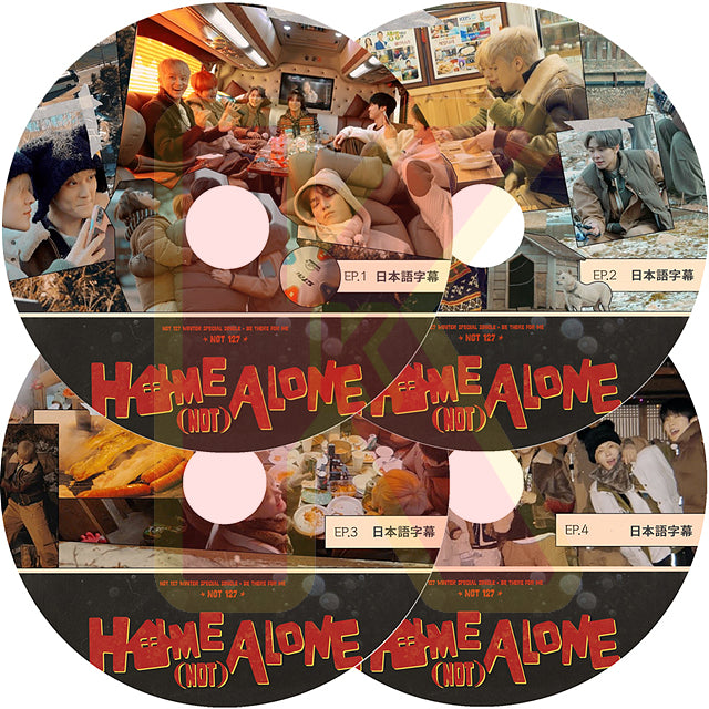 K-POP DVD NCT127 HOME (NOT) ALONE 4枚SET EP1-EP4 日本語字幕あり NCT127 エヌシーティー127 YUTA ユウタ MARK マーク DOYOUNG ドヨン Taeyong テヨン Jaehyun ジェヒョン Taeil テイル Johnny ジョニー HAECHAN へチャン Jungwoo ジョンウ NCT KPOP DVD