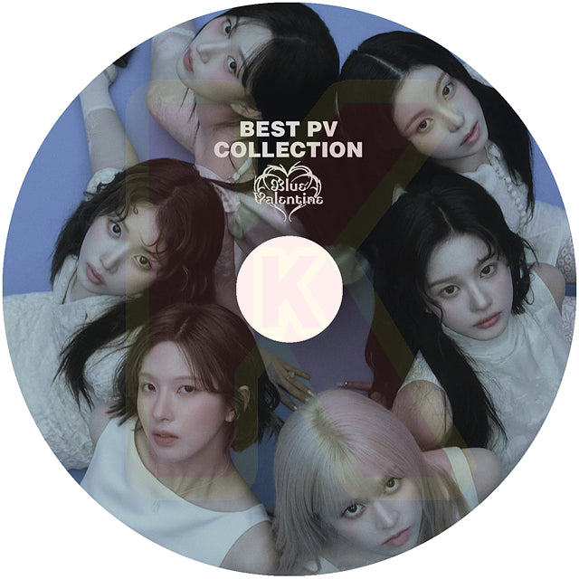 K-POP DVD NMIXX 2025 BEST PV - Blue Valentine / KNOW ABOUT ME / High Horse / See that? / DASH 他 - エンミックス KPOP DVD