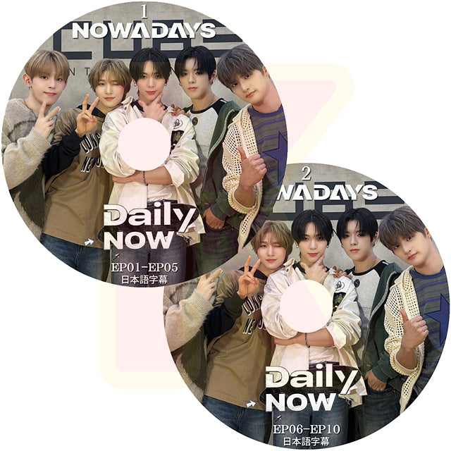 K-POP DVD NOWADAYS Daily NOW 2枚set EP01-EP10 日本語字幕あり