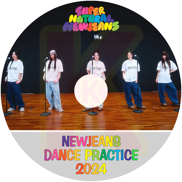 K-POP DVD NewJeans 2024 Dance Practice Collection ニュージーンズ ミンジ ハニ ダニエル ヘリン ヘイン KPOP DVD