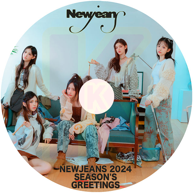 K-POP DVD NewJeans 2024 SEASON'S GREETINGS 日本語字幕あり ニュージーンズ ミンジ ハニ ダニエル ヘリン ヘイン KPOP DVD