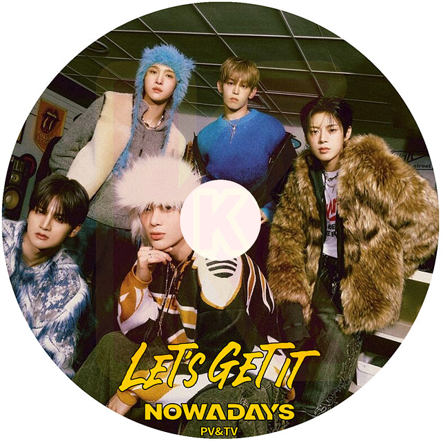 K-POP DVD NOWADAYS 2024 PV&TV - Why Not / TICKET / Rainy day / OoWee 他 - ナウアデイズ ヒョンビン ユン ヨンウ ジンヒョク シユン KPOP DVD