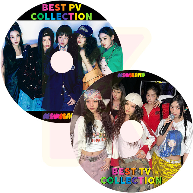 K-POP DVD NewJeans 2024 BEST PV / BEST TV  2枚SET - Right Now Supernatural 他 -  ニュージーンズ KPOP DVD