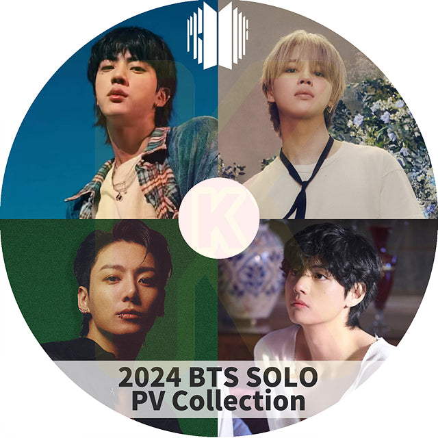 K-POP DVD バンタン 2024 5th SOLO PV COLLECTION - バンタン RM ジン JIN シュガ SUGA ジェイホープ J-HOPE ジミン JIMIN テヒョン V ジョングク JUNGKOOK KPOP DVD