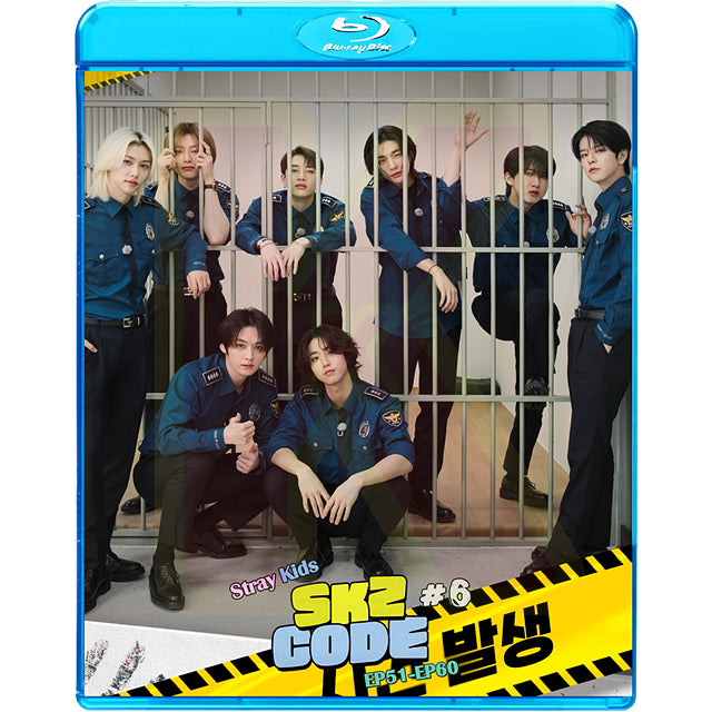 Blu-ray STRAY KIDS SKZ CODE #6 EP51-EP60 日本語字幕あり SKZ ストレイキッズ KPOP ブルーレイ