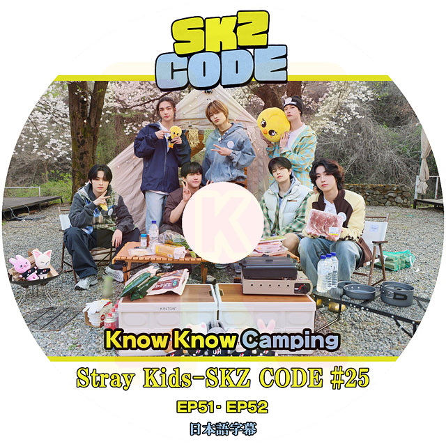 K-POP DVD STRAY KIDS SKZ CODE #25 EP51-EP52 日本語字幕あり Stray Kids ストレイキッズ KPOP DVD