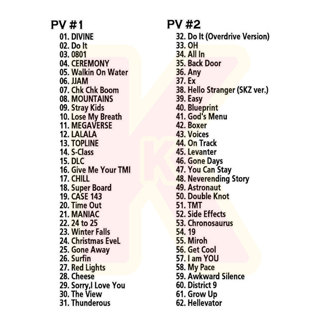 Blu-ray Stray Kids 2025 2nd BEST PV #1 - Do It / DIVINE / CEREMONY / Walkin On Water / JJAM / Chk Chk Boom 他 - ストレイキッズ KPOP ブルーレイ