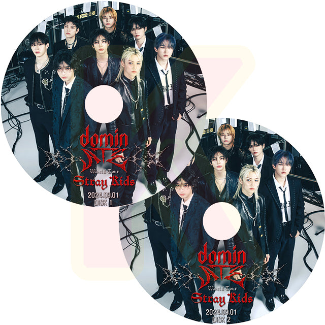 K-POP DVD Stray Kids World Tour 'dominATE SEOUL' 2枚SET 2024.09.01 SKZ ストレイキッズ KPOP DVD
