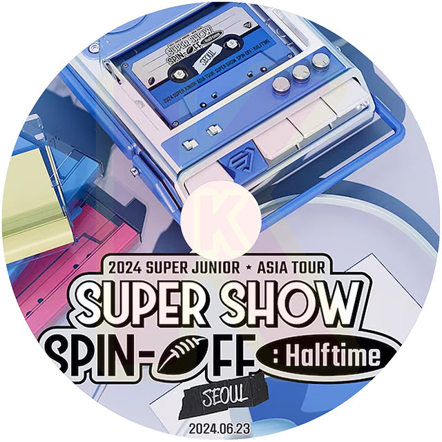 K-POP DVD SUPER JUNIOR 2024 ASIA TOUR SUPER SHOW SPIN-OFF : Halftime SEOUL 2024.06.23 スーパージュニア SJ KPOP DVD