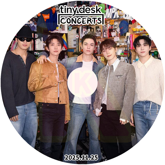 K-POP DVD tiny desk CONCERTS SEVENTEEN 2025.11.25 日本語字幕なし セブンティーン セブチ 韓国番組 KPOP DVD