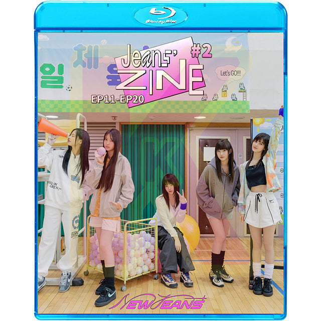 Blu-ray NewJeans ZINE #2 EP11-EP20 日本語字幕あり NewJeans ニュージーンズ MINJI ミンジ HANNI ハニ DANIELLE ダニエル HAERIN ヘリン HYEIN ヘイン NewJeans KPOP DVD