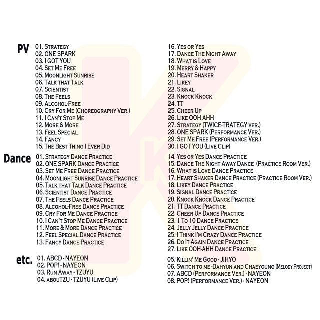 Blu-ray TWICE 2024 2nd BEST PV Collection - Strategy / ONE SPARK / I GOT YOU / SET ME FREE / Talk That Talk 他 -トゥワイス KPOP ブルーレイ