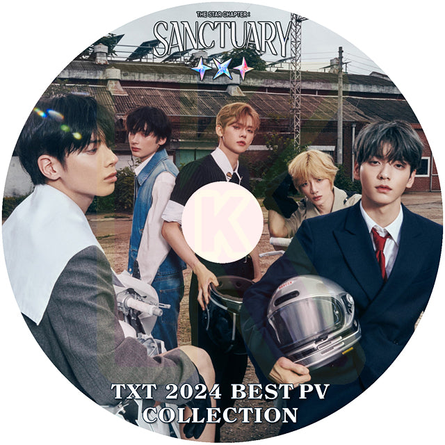 K-POP DVD TXT 2024 2nd BEST PV Collection - Over The Moon / Deja Vu / Chasing That Feeling 他 - トゥモローバイトゥゲザー KPOP DVD