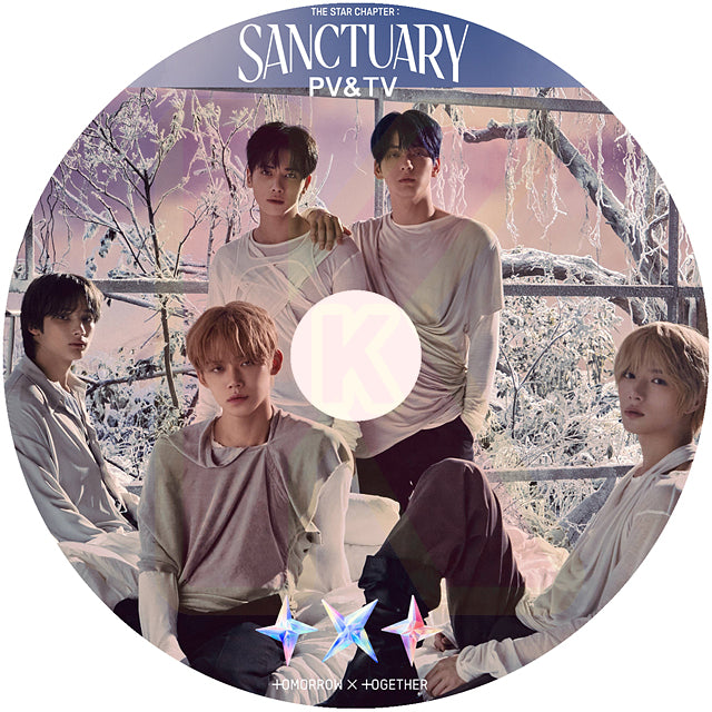 K-POP DVD TXT 2024 2nd PV&TV - Over The Moon / Deja Vu / Chasing That Feeling 他 - トゥモローバイトゥゲザー KPOP DVD