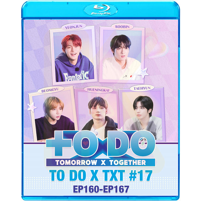Blu-ray TXT TO DO #17 EP160-EP167 日本語字幕あり TOMORROW X TOGETHER トゥモローバイトゥゲザー KPOP ブルーレイ