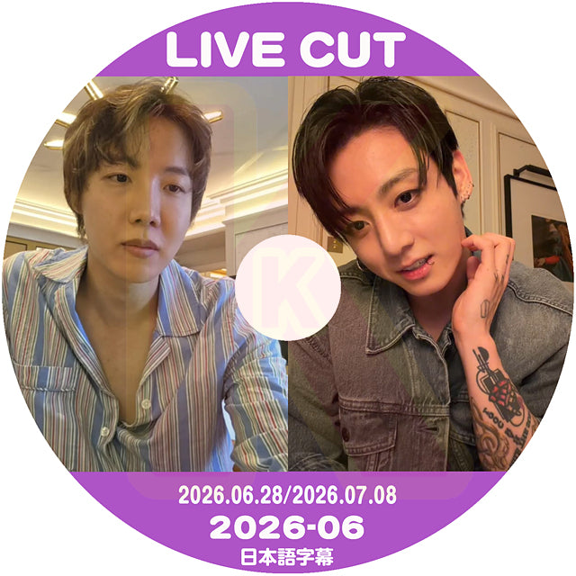 K-POP DVD 2026 BTS LIVE CUT #6 日本語字幕あり バンタン KPOP DVD