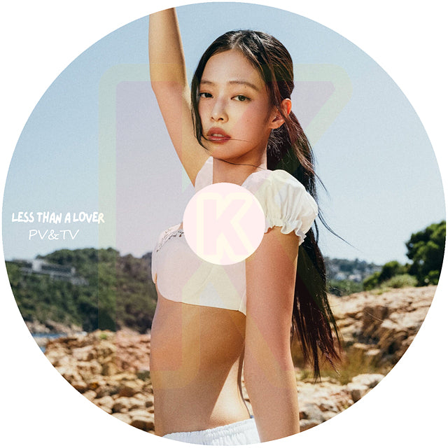 K-POP DVD BLACKPINK JENNIE 2026 PV/TV - Less than a Lover / like JENNIE / Mantra / You & Me / SOLO - BLACK PINK ブラックピンク ジェニ KPOP DVD