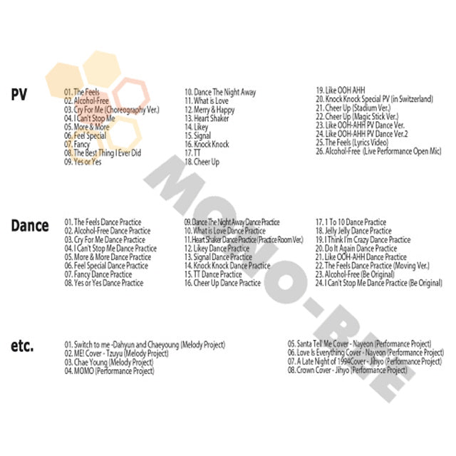 Blu-ray TWICE 2021 2nd BEST PV Collection - The feels /Alcohol-free /Cry For Me /I Can't Stop Me - TWICE トゥワイス KPOP ブルーレイ - mono-bee