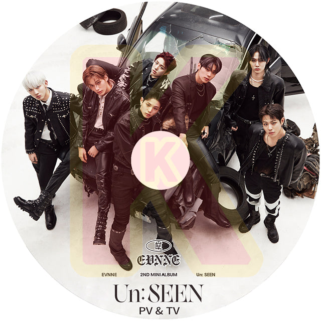 K-POP DVD EVNNE 2024 PV&TV - UGLY TROUBLE - EVNNE イブン ケイタ パクハンビン イジョンヒョン ユスンオン チユンソ ムンジョンヒョン パクジフ KPOP DVD
