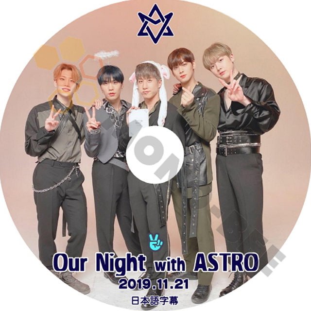 K-POP DVD ASTRO Our Night with ASTRO 2019.11.21 (日本語字幕有) - ASTRO アストロ 韓国番組収録DVD - mono-bee