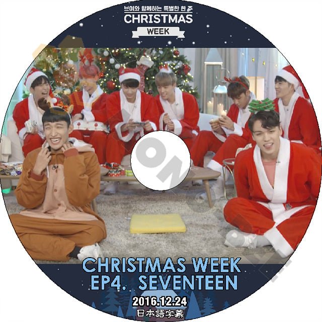 K-POP DVD CHRISTMAS WEEK EP4 SEVENTEEN編 -2016.12.24- 日本語字幕あり セブンティーン セブチ エスクプス ディノ - mono-bee