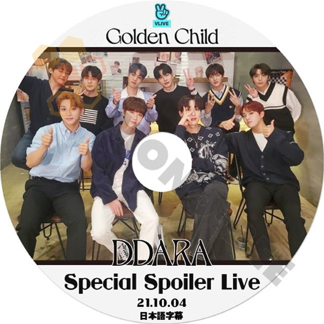 K-POP DVD Golden Child Special Spoiler Live -DDARA-2021.10.04日本語字幕あり Golden Child ゴールデンチャイルド 韓国番組収録KPOP DVD - mono-bee