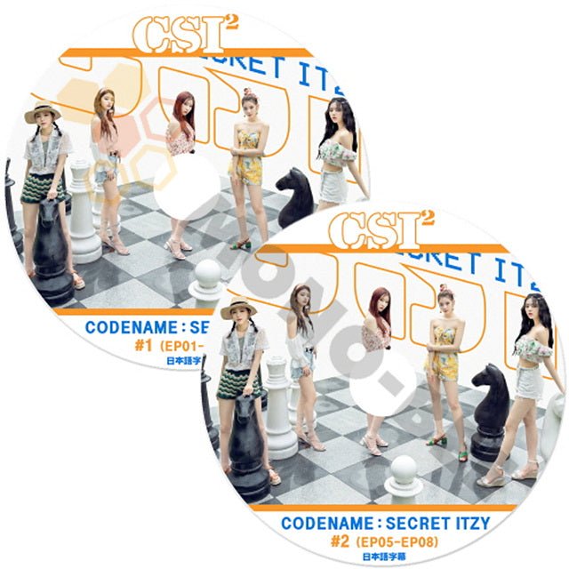K-POP DVD ITZY CODENAME2 SECRET ITZY #1,#2 2枚セット 日本語字幕あり ITZY イッジ イェジ リア リュジン チェリョン ユナ ITZY KPOP DVD - mono-bee