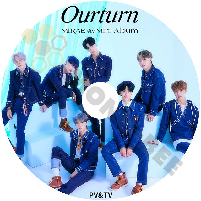 K-POP DVD MIRAE 未来少年 2022 PV&TV Ourturn 4th Mini Album LIEN JUN HYUK DO HYUN KHAEL DONG PYO SI YOUNG YU BIN - mono-bee