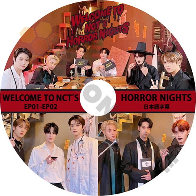 K-POP DVD NCT WELCOME TO NCT'S HORROR NIGHT EP01-EP02 日本語字幕あり NCT エヌシーティー 韓国番組DVD NCT KPOP DVD - mono-bee